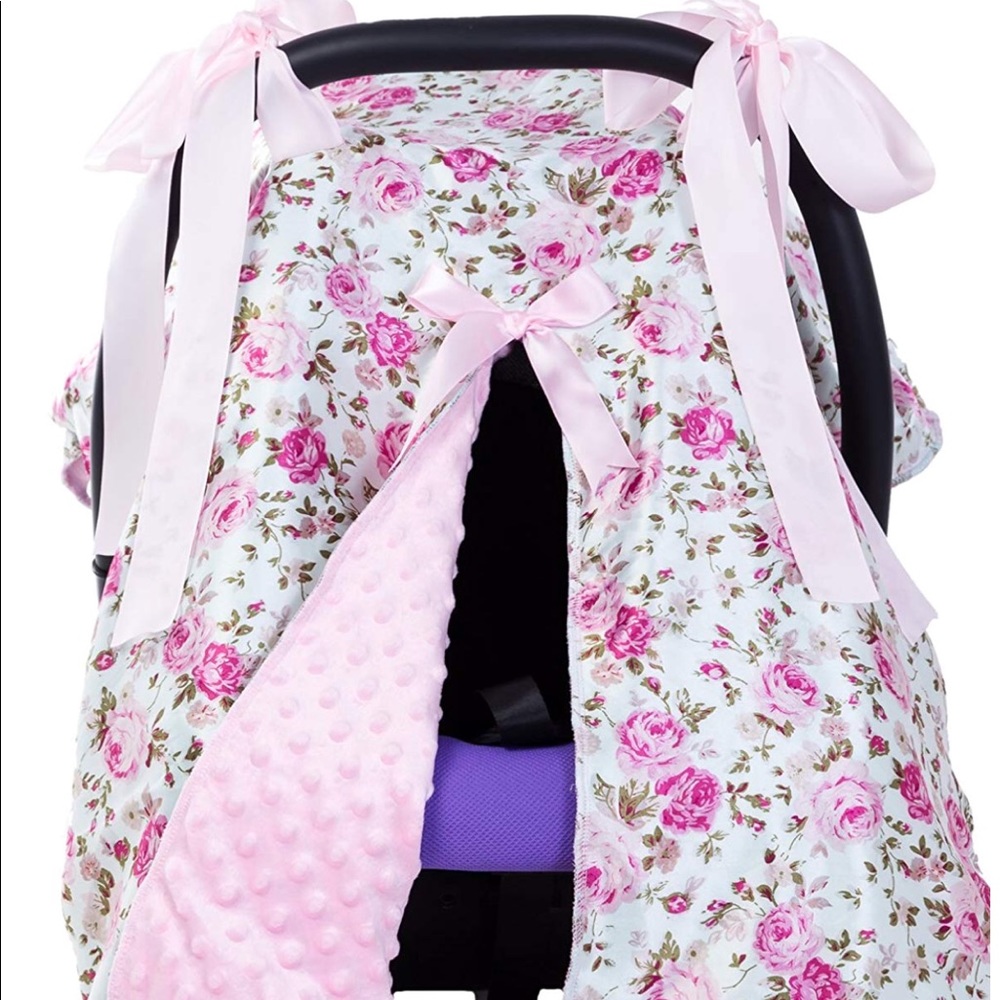 Baby Floral car seat /nursing cover